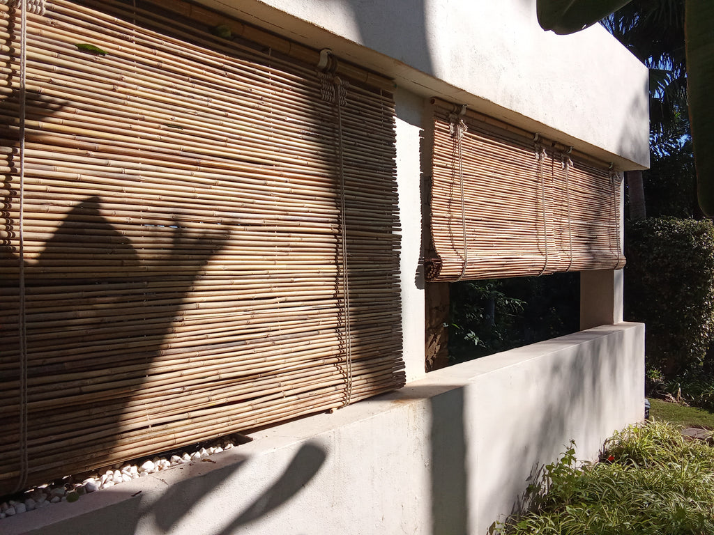 La Julietta - Bamboo roller blinds