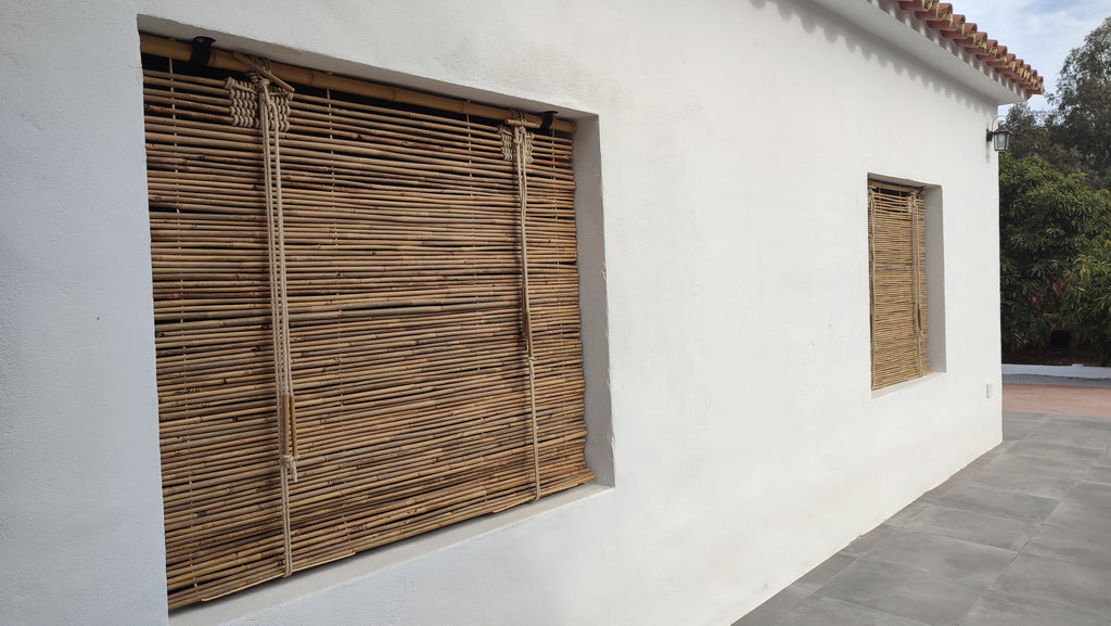 La Julietta - Bamboo roller blinds