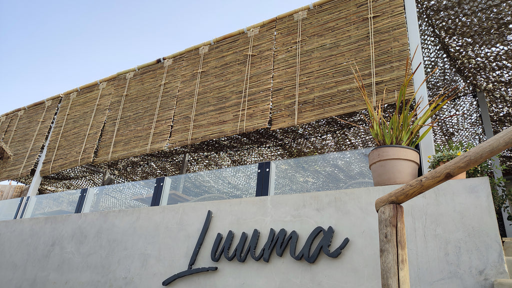 La Julietta - Bamboo roller blinds